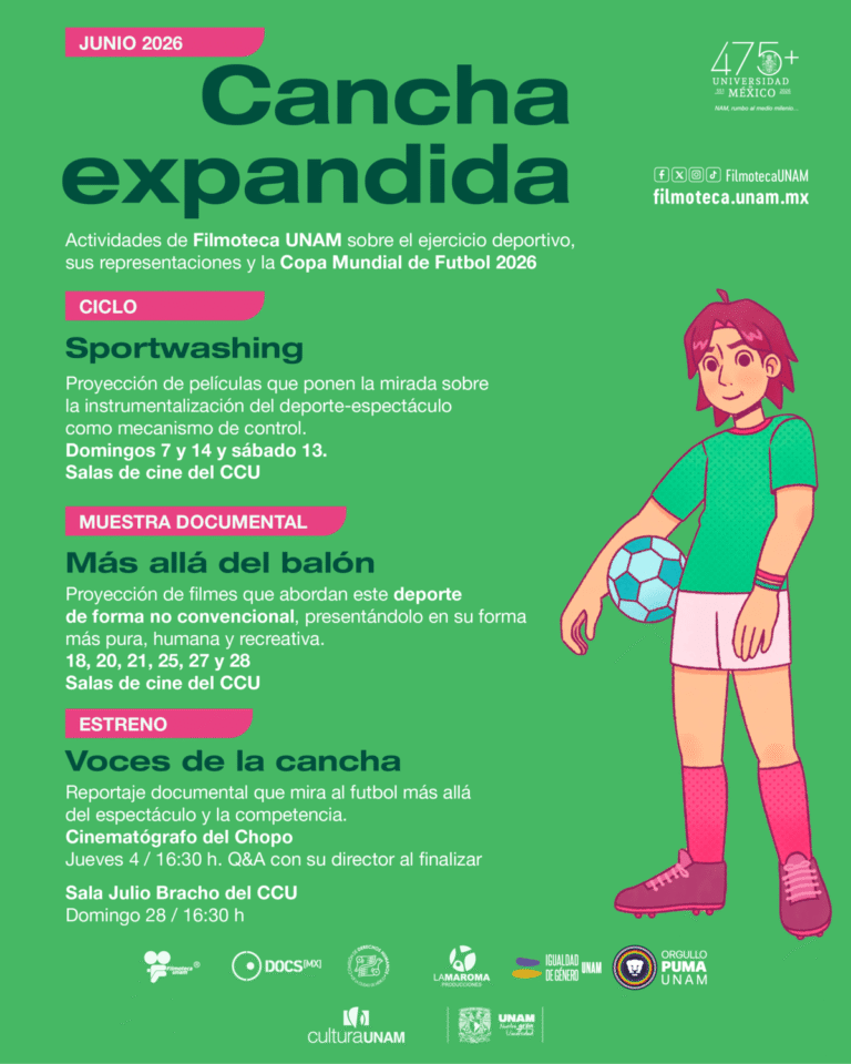 Filmoteca UNAM en Cancha expandida