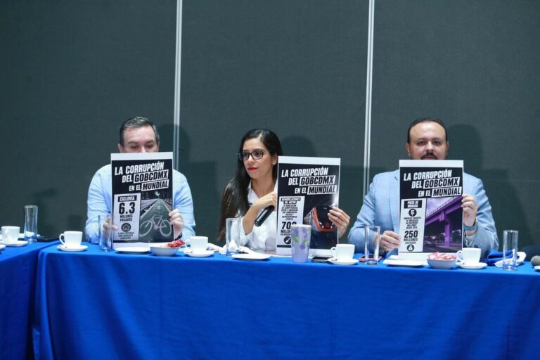 Revelan panistas nuevos montos de irregularidades en obras para el Mundial 2026 en la CDMX