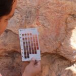 Descubren ocho sitios más de pintura rupestre en la Sierra de Valdecañas, en Fresnillo, Zacatecas