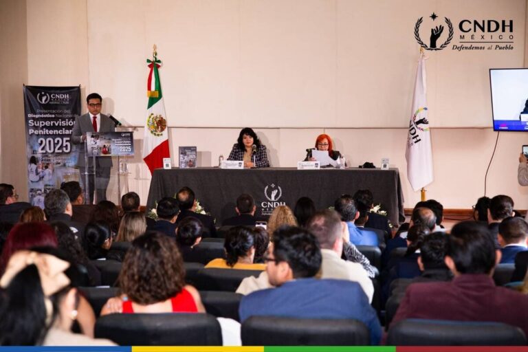 CNDH presenta el Diagnóstico Nacional de Supervisión Penitenciaria 2025